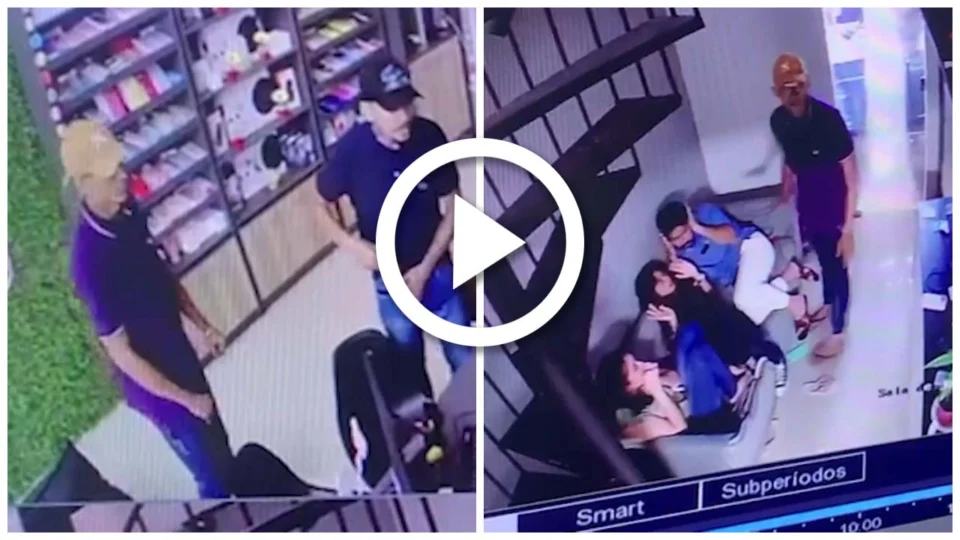 VÍDEO: suspeitos irmãos são baleados em tentativa de assalto na Zona Centro-Sul de Manaus