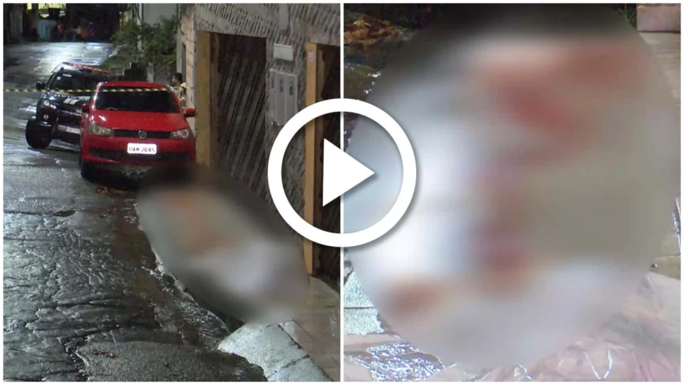 VÍDEO: homem é obrigado a correr antes de ser executado na Zona Sul de Manaus