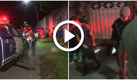 VÍDEO: homem é executado com 12 tiros na volta do trabalho na Zona Leste de Manaus