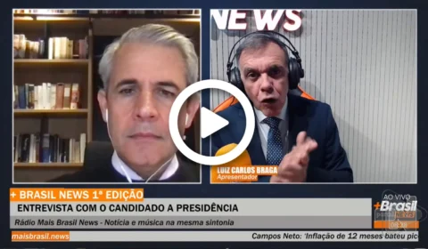 VÍDEO: candidato a presidente Felipe D’avila é entrevistado na rádio Mais Brasil News nesta terça