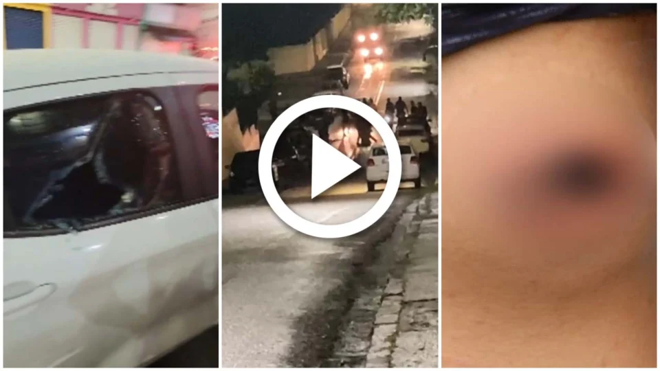 VÍDEO: motoristas de aplicativo tentam invadir comando de policiamento na Zona Centro-Oeste de Manaus