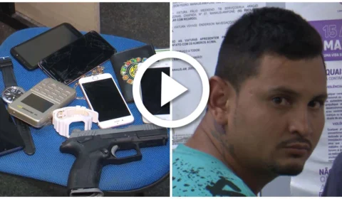 VÍDEO: suspeitos são presos com arma falsa na Zona Norte de Manaus