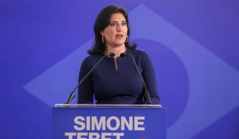 Simone Tebet é lançada como pré-candidata à Presidência pelo MDB e Cidadania