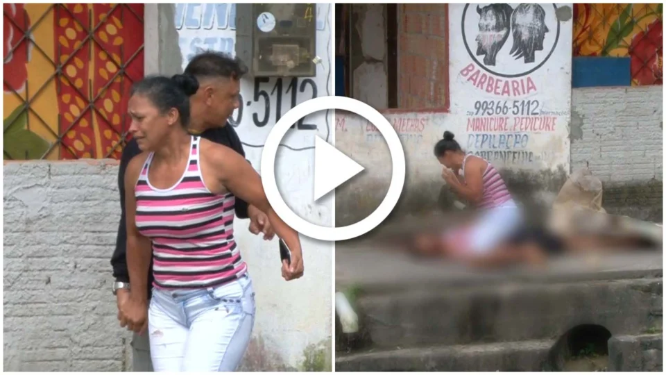 VÍDEO: jovem é morto com 13 tiros em uma emboscada na Zona Oeste de Manaus