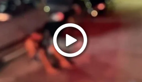 VÍDEO: suspeito de assalto é espancado por motoqueiros na Zona Leste de Manaus