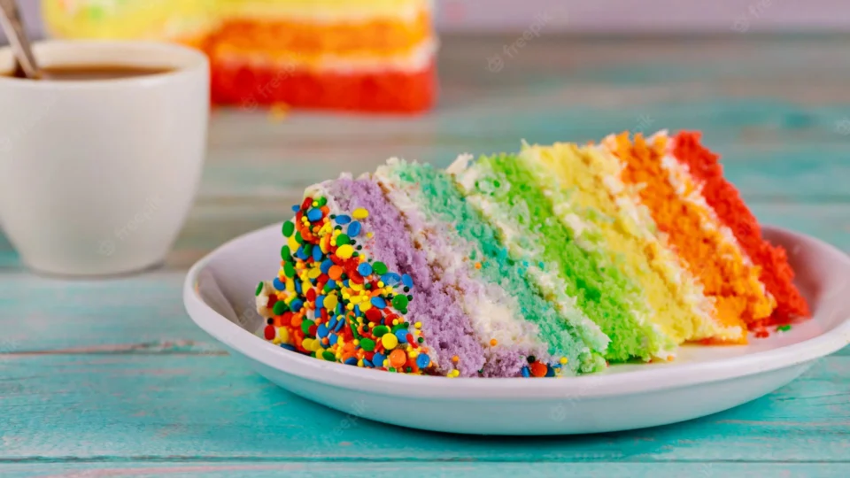 RECEITA FÁCIL: no Dia Internacional do Orgulho LGBTQIA+, aprenda a fazer bolo colorido em camadas