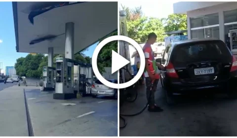 VÍDEO: após redução do ICMS, gasolina já é vendida a R$ 6,69 em alguns postos de Manaus; confira valores