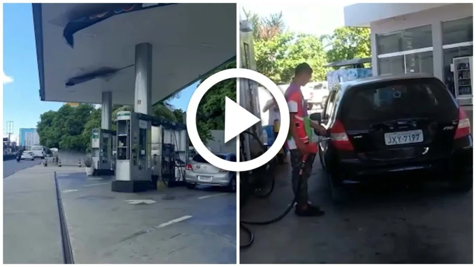 VÍDEO: após redução do ICMS, gasolina já é vendida a R$ 6,69 em alguns postos de Manaus; confira valores