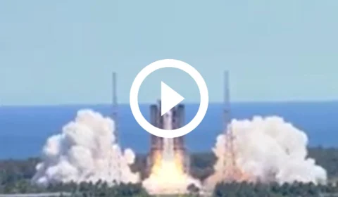 VÍDEO: China lança segundo módulo de nova estação espacial
