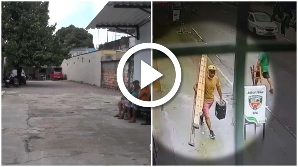 VÍDEO: ladrão é flagrado furtando objetos de casa na Zona Centro-Sul de Manaus