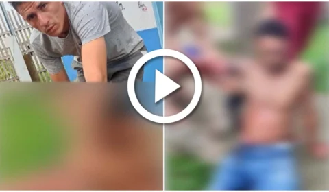 VÍDEO: homem é atacado com enxada em Ipixuna, interior do Amazonas