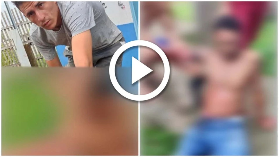 VÍDEO: homem é atacado com enxada em Ipixuna, interior do Amazonas