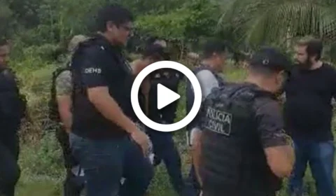 VÍDEO: suspeito de executar coletor de lixo é preso na Zona Rural de Manaus