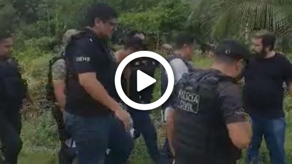 VÍDEO: suspeito de executar coletor de lixo é preso na Zona Rural de Manaus