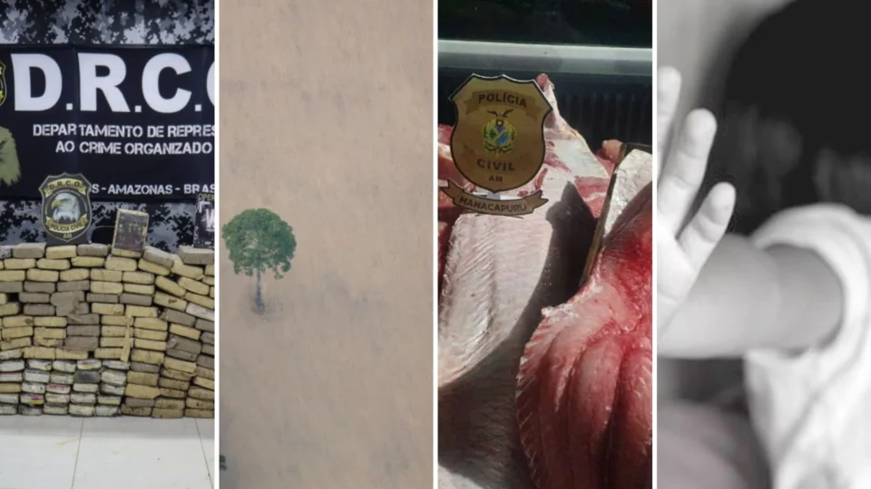 Amazônia sofre com crimes de prostituição infantil, desmatamento, tráfico de drogas e pessoas