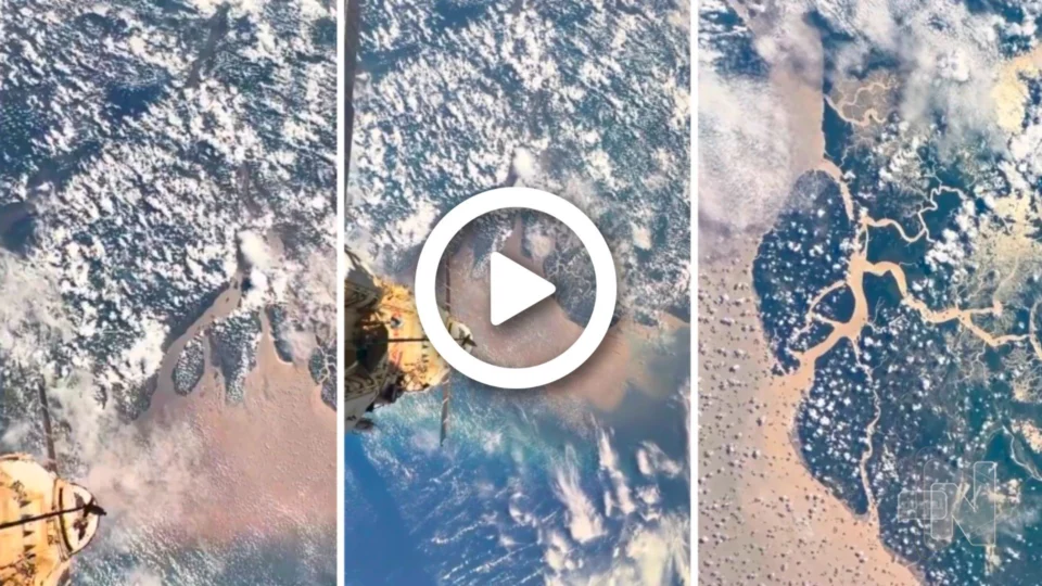 VÍDEO: confira visão aérea do Brasil feita da Estação Espacial Internacional