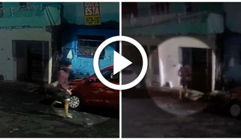 VÍDEO: suspeito é flagrado furtando casas na Zona Centro-Oeste de Manaus