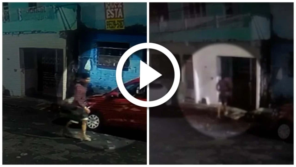 VÍDEO: suspeito é flagrado furtando casas na Zona Centro-Oeste de Manaus