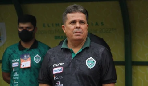 Mesmo com vantagem ao seu favor, técnico do Manaus FC afirma: ‘a gente vai jogar pela vitória’