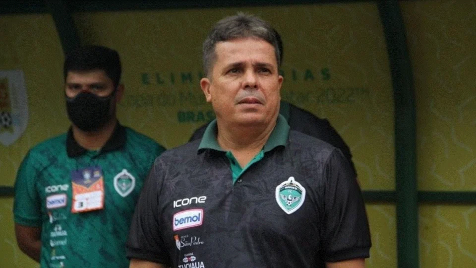 Mesmo com vantagem ao seu favor, técnico do Manaus FC afirma: ‘a gente vai jogar pela vitória’
