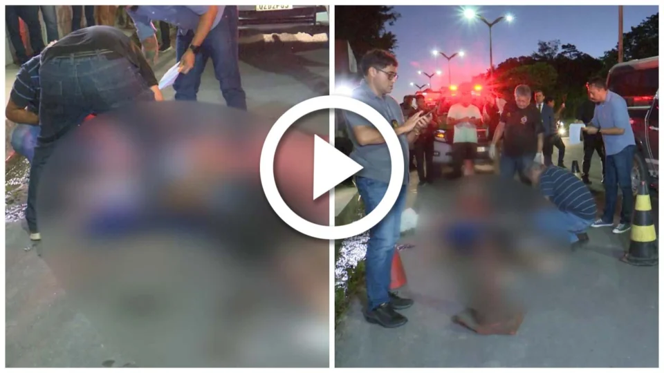 VÍDEO: corpo de homem é jogado em avenida da Zona Norte de Manaus
