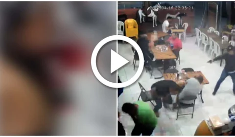 VÍDEO: homem é morto em churrascaria na Zona Norte de Manaus