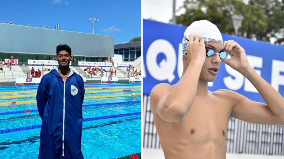 Na Gymnasiade 2022, atleta amazonense de natação fica entre cinco melhores nos 200 metros costas