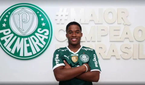 Endrick é inscrito pelo Palmeiras na Libertadores da América