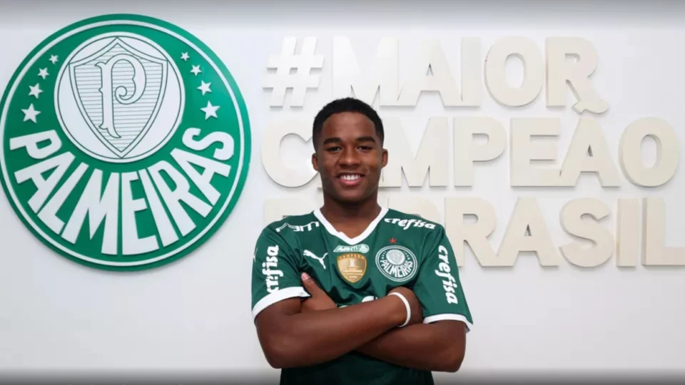 Endrick é inscrito pelo Palmeiras na Libertadores da América