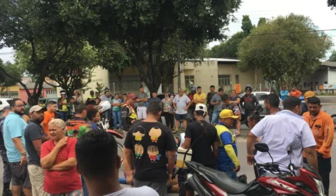Motociclista cai em emboscada e é morto a tiros na Zona Norte de Manaus