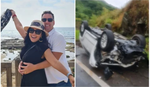 Cantora gospel Eyshila e marido sofrem acidente de carro em SP: ‘Estamos vivos, grande foi o livramento’