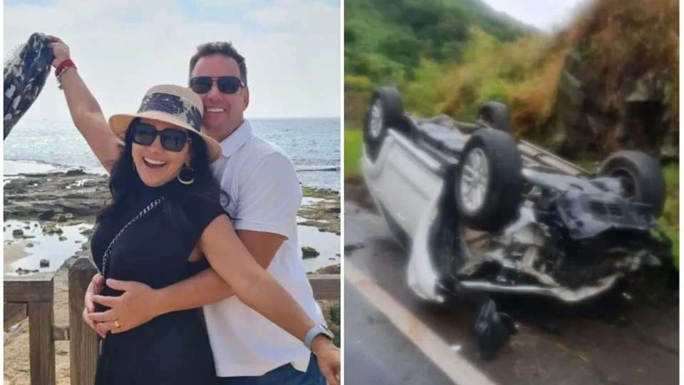 Cantora gospel Eyshila e marido sofrem acidente de carro em SP: ‘Estamos vivos, grande foi o livramento’