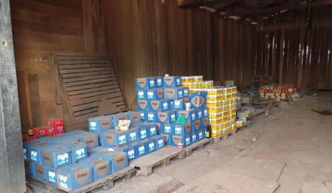 Sefaz-AM apreende bebidas sem nota fiscal e cigarros contrabandeados em Humaitá