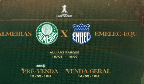 Palmeiras reduz valor de ingresso na Libertadores para aproximar torcedor em jogos no Allianz Parque