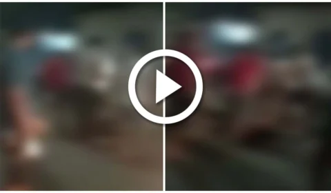 VÍDEO: suspeito é espancado após anunciar assalto em pizzaria na Zona Centro-Sul de Manaus