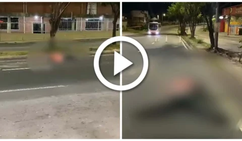 VÍDEO: militar morre ao ser arremessado contra árvore em acidente em Manaus