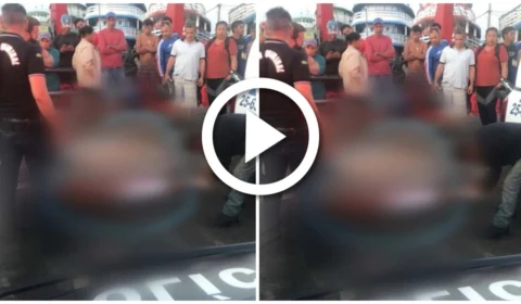 VÍDEO: homem é assassinado com faca na feira da Manaus Moderna