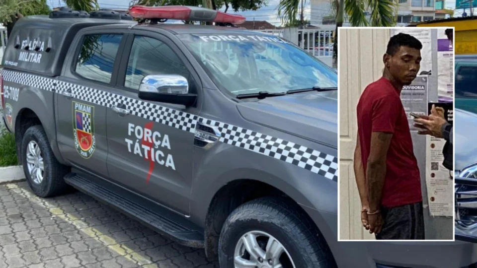 Após denúncia, homem é abandonado pelos comparsas e preso com drogas no Cidade de Deus, em Manaus