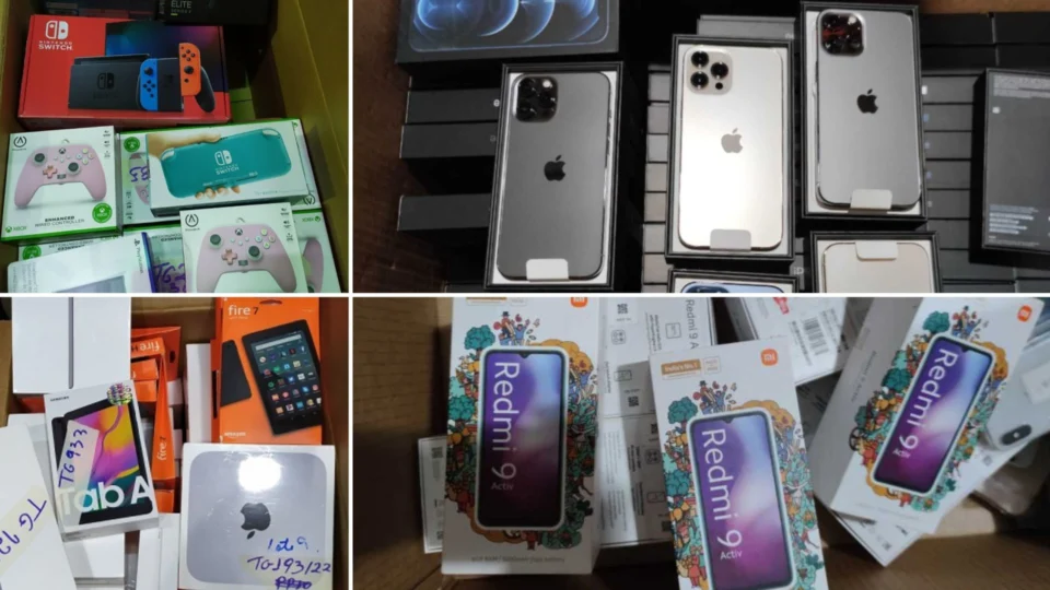 Receita Federal de Belo Horizonte-MG realiza leilão de iPhones, videogames, tablets e outros objetos; veja como participar