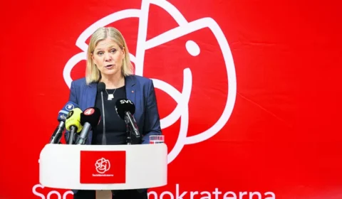 Suécia anuncia que decidiu formalmente pedir a adesão à Otan