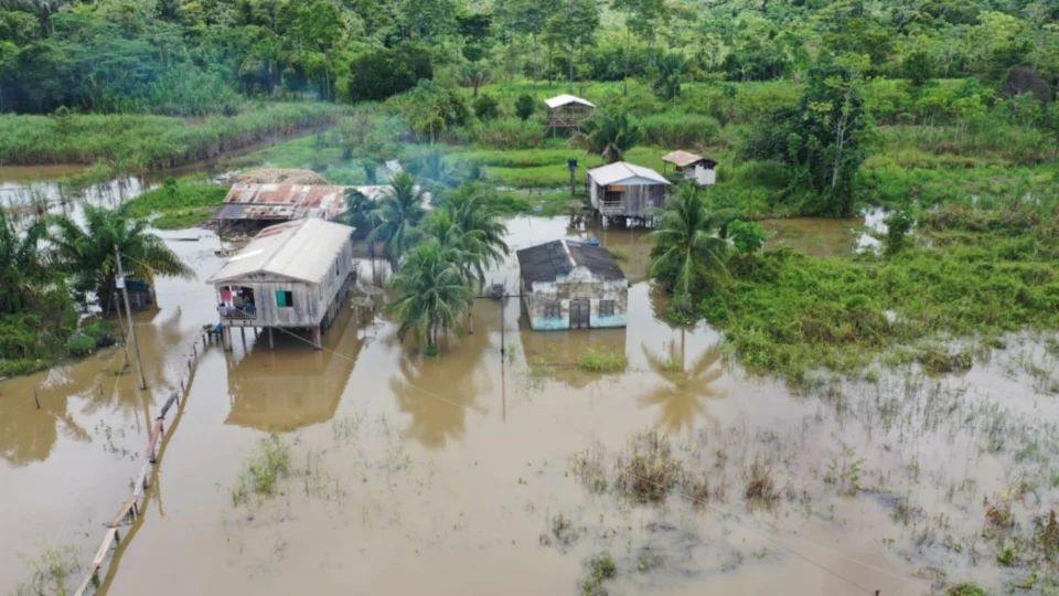 Boca do Acre, no AM, decreta estado de emergência por conta da cheia dos rios Purus e Acre
