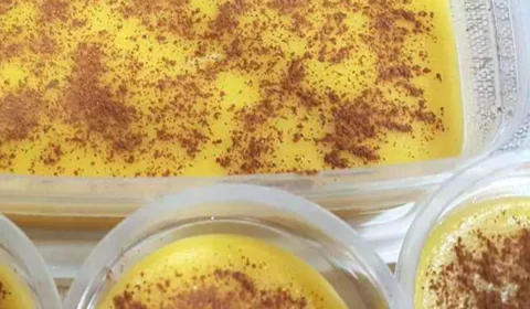 RECEITA FÁCIL: aprenda a fazer canjica amarela com leite condensado