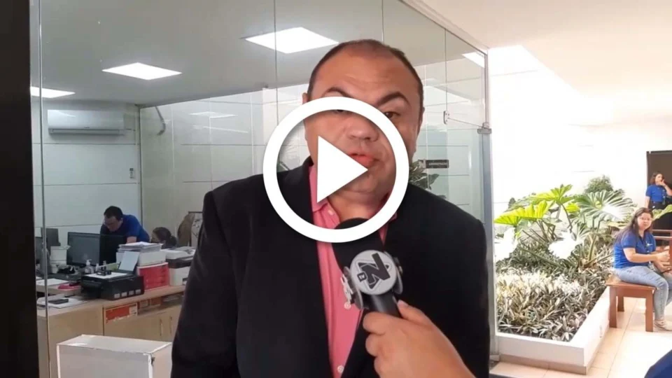 Eleições 2022: candidato a vice-governador do AM Engenheiro Machadão chega para debate no Grupo Norte de Comunicação