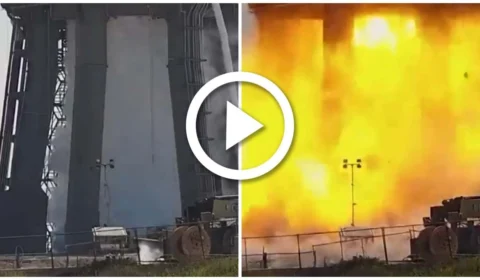 Vídeo: foguete de propulsão explode durante teste de solo nos EUA