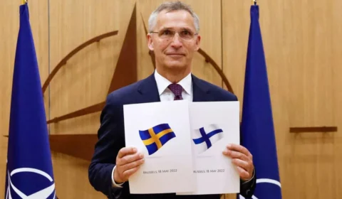 EUA devem assinar adesão da Suécia e Finlândia à Otan, nesta terça-feira