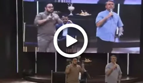 VÍDEO: presidente Jair Bolsonaro participa de eventos religiosos e motociata em Manaus