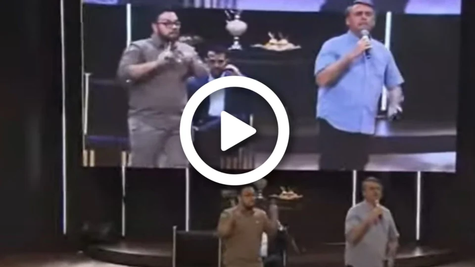 VÍDEO: presidente Jair Bolsonaro participa de eventos religiosos e motociata em Manaus