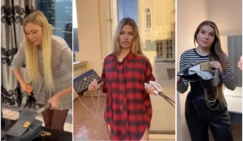 Em protesto, influenciadoras russas destroem bolsas Chanel: ‘russofobia’