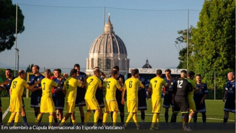 Cúpula Internacional do Esporte será realizada no Vaticano nos dias 29 e 30 de setembro