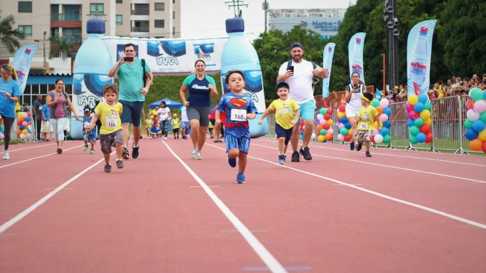 Vila Olímpica de Manaus recebe 9ª edição da Maratona Kids no fim de semana